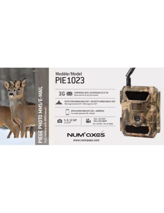 CAMERA NUM'AXES PIE1023 3G