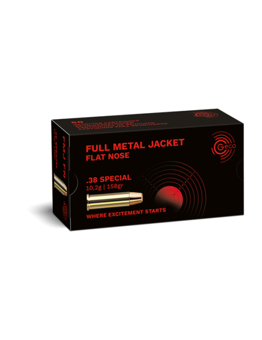 GECO 38SP FMJ 158GR
