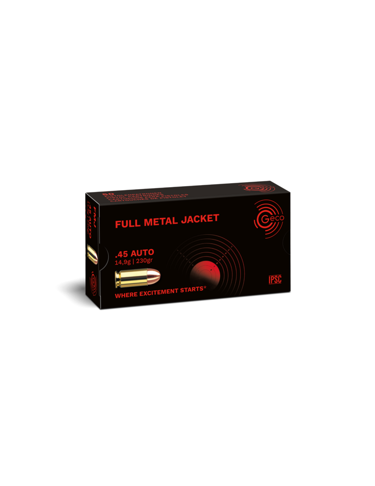 GECO 45ACP FMJ 230GR