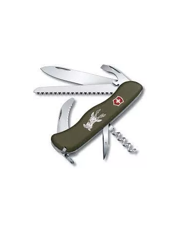 COUTEAU SUISSE HUNTER VERT