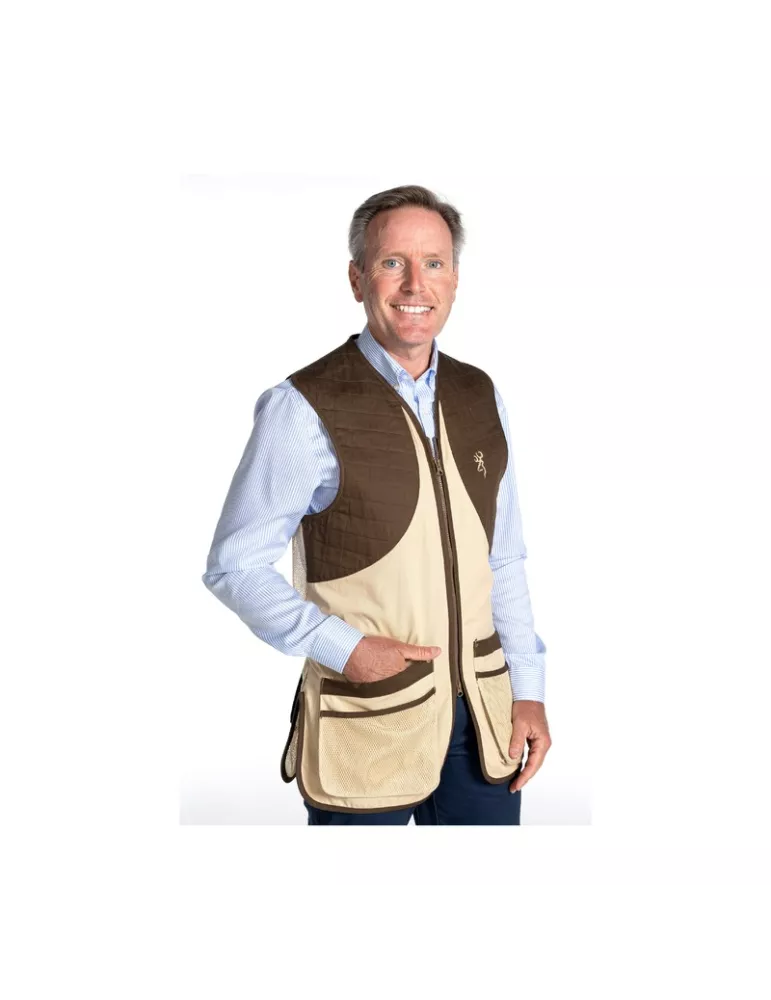 GILET CLASSIC BEIGE BROWNING