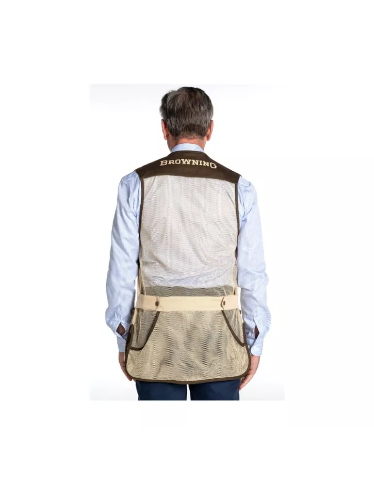 GILET CLASSIC BEIGE BROWNING