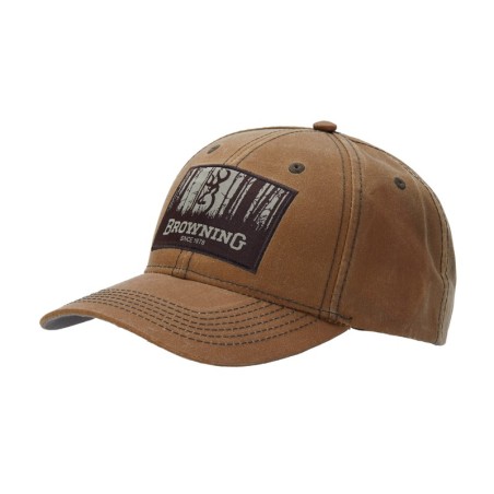 CASQUETTE BUSH WAX SABLE BROWNING