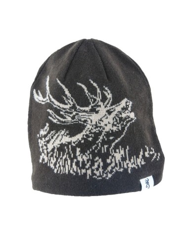 BONNET DEER SCENE REVERSIBLE BROWNING 2
