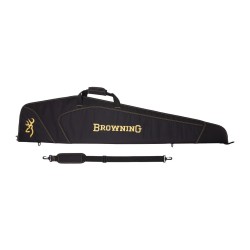 FOURREAU MARKSMAN BROWNING NOIR/JAUNE POUR CARABINE AVEC LUNETTE