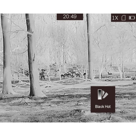 MONOCULAIRE THERMIQUE HIKMICRO GRYPHON GQ50L AVEC TÉLÉMÈTRE LASER