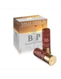 CARTOUCHES B&P VALLEE STEEL 36 MAG HV CAL12 PB N°2-3-4-6 36G BJ