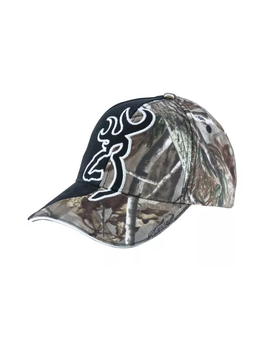 CASQUETTE BIG BUCKMARK BLACK RTAP BROWNING