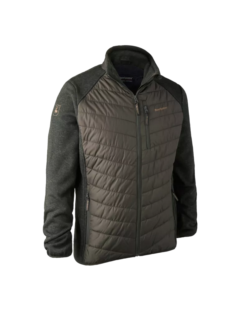 VESTE DOUDOUNE MOOR DEERHUTER AVEC TRICOT TIMBER