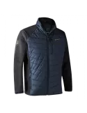 VESTE DOUDOUNE MOOR DEERHUTER AVEC TRICOT DARK BLUE