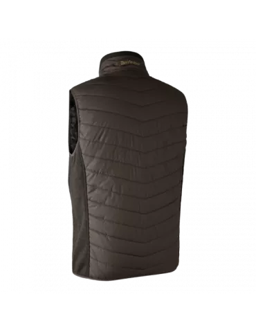 GILET DOUDOUNE MOOR DEERHUNTER AVEC TRICOT BROWN 2