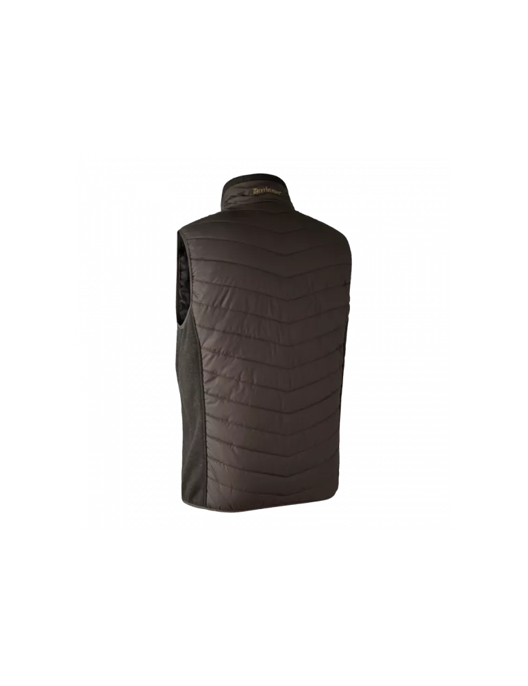 GILET DOUDOUNE MOOR DEERHUNTER AVEC TRICOT BROWN