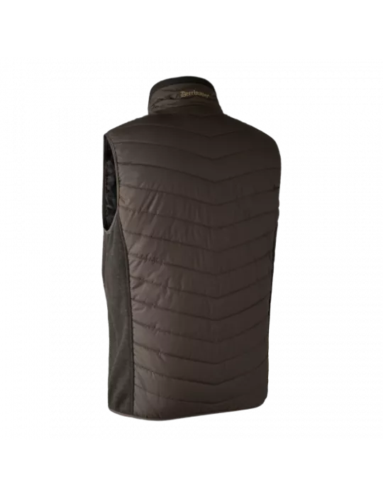 GILET DOUDOUNE MOOR DEERHUNTER AVEC TRICOT BROWN