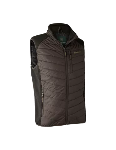 GILET DOUDOUNE MOOR DEERHUNTER AVEC TRICOT BROWN