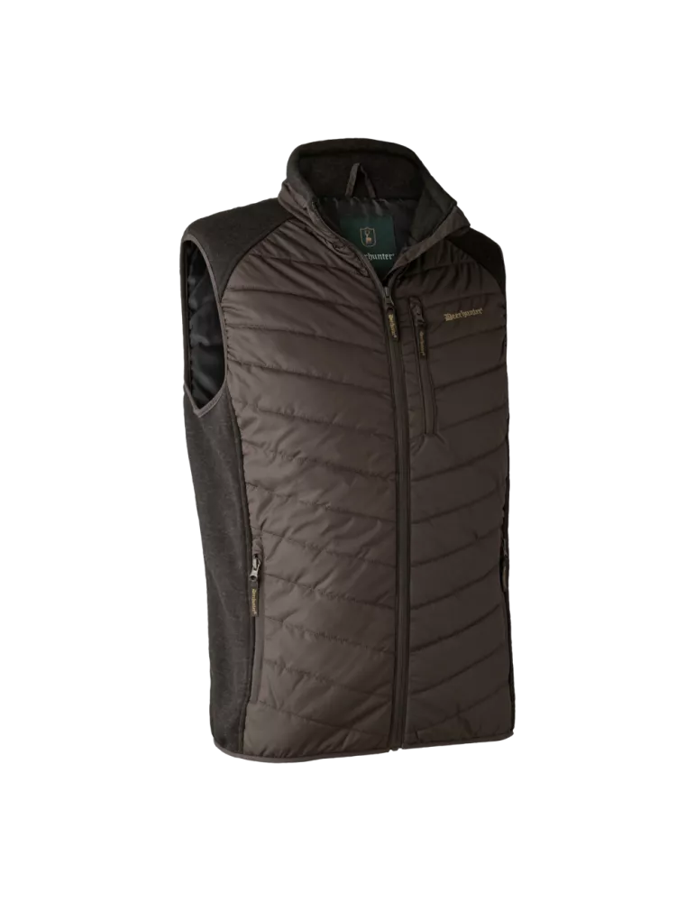 GILET DOUDOUNE MOOR DEERHUNTER AVEC TRICOT BROWN