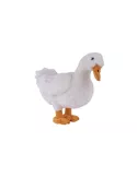 PELUCHE OIE BLANCHE 33 CM