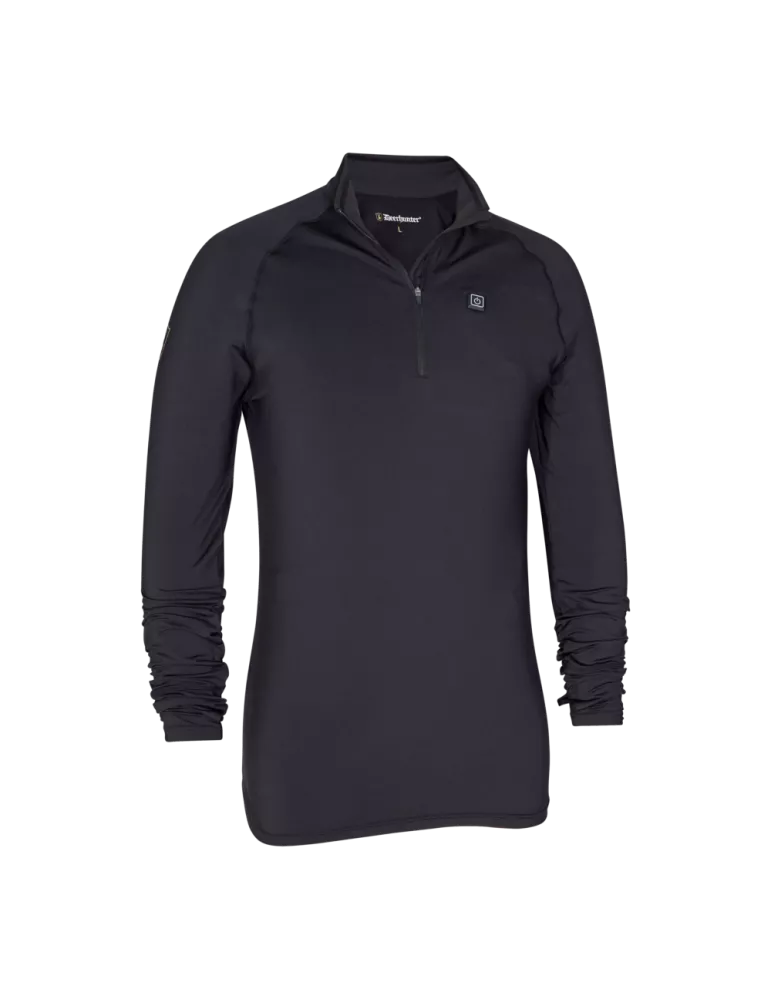 MAILLOT DE CORPD CHAUFFANT DEERHUNTER AVEC ZIP AU COL