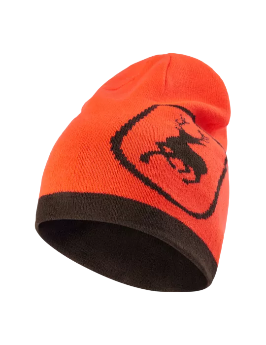 BONNET EN LAINE CUMBERLAND REVERSIBLE DEERHUNTER