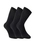 CHAUSSETTES BAMBOU LOTS DE 3 PAIRES NOIRES DEERHUNTER