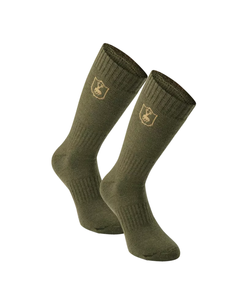 CHAUSSETTES COURTES EN LAINE LOTS DE 2 PAIRES DEERHUNTER