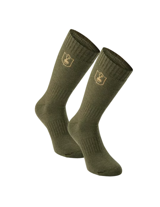 CHAUSSETTES COURTES EN LAINE LOTS DE 2 PAIRES DEERHUNTER