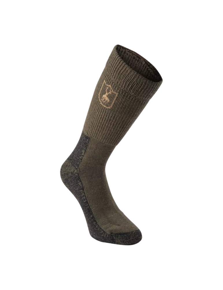 Chaussettes courtes en laine Deerhunter Deluxe vert