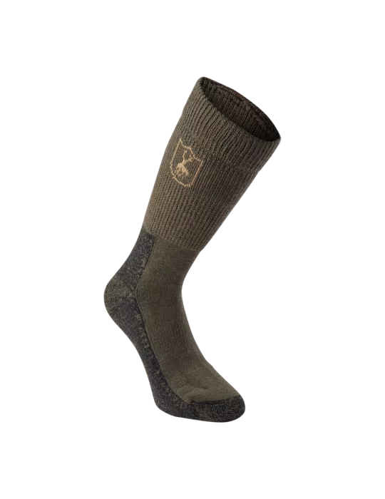 Chaussettes courtes en laine Deerhunter Deluxe vert