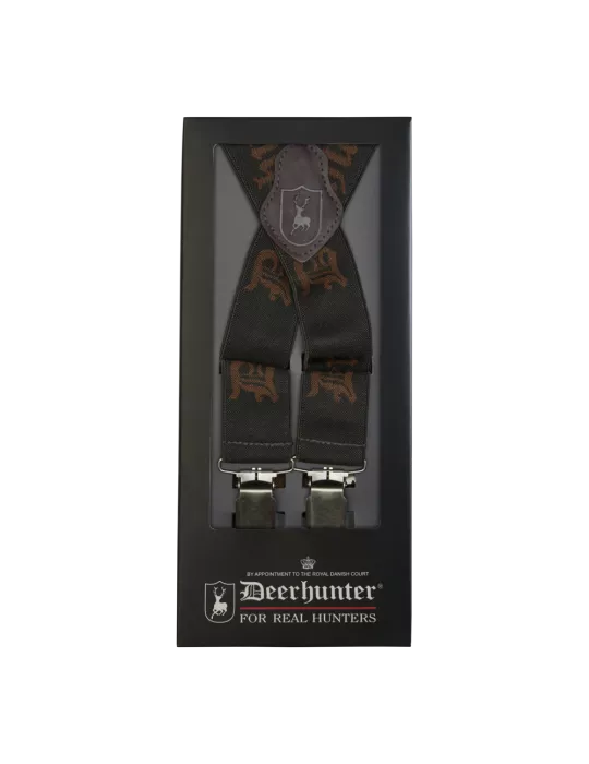 BRETELLES LOGO DEERHUNTER AVEC CLIPS