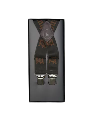 BRETELLES LOGO DEERHUNTER AVEC CLIPS