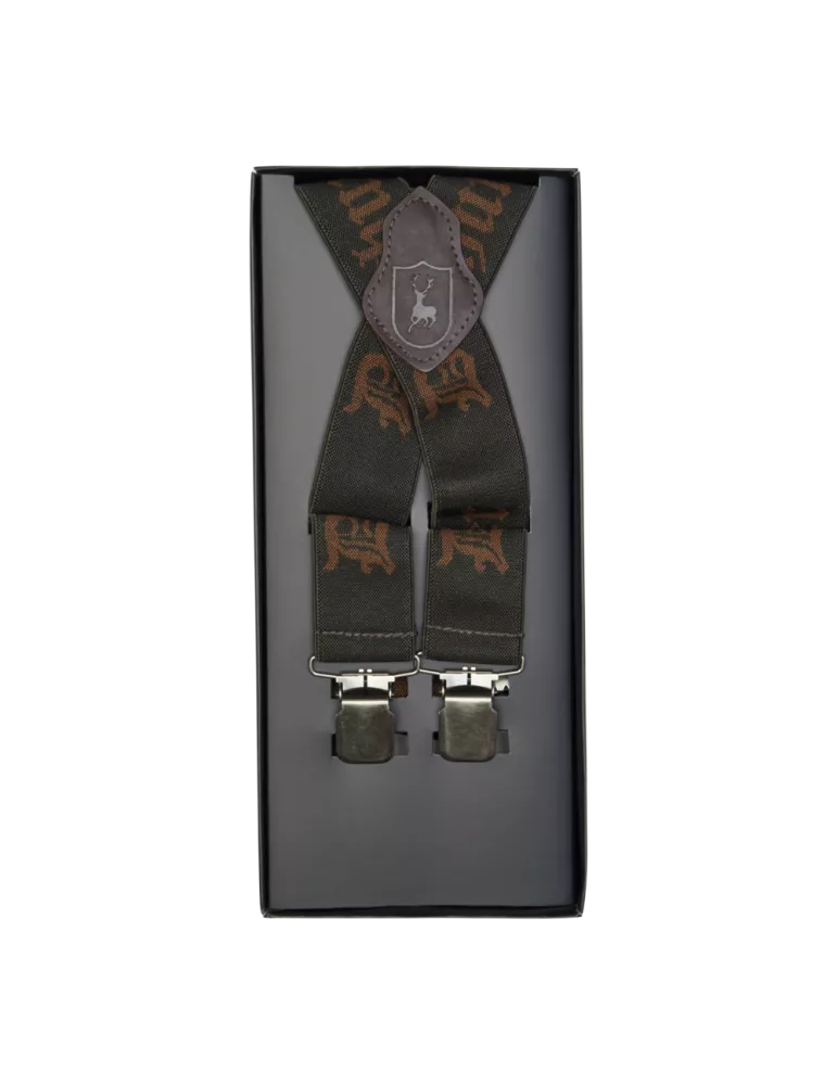 BRETELLES LOGO DEERHUNTER AVEC CLIPS