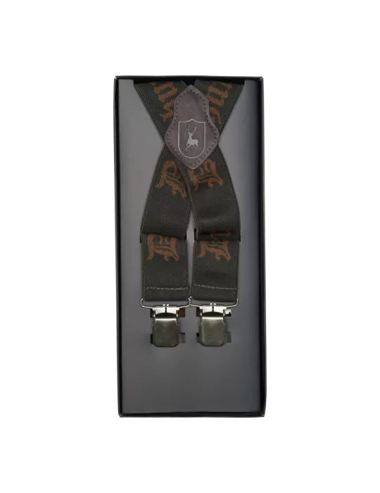BRETELLES LOGO DEERHUNTER AVEC CLIPS