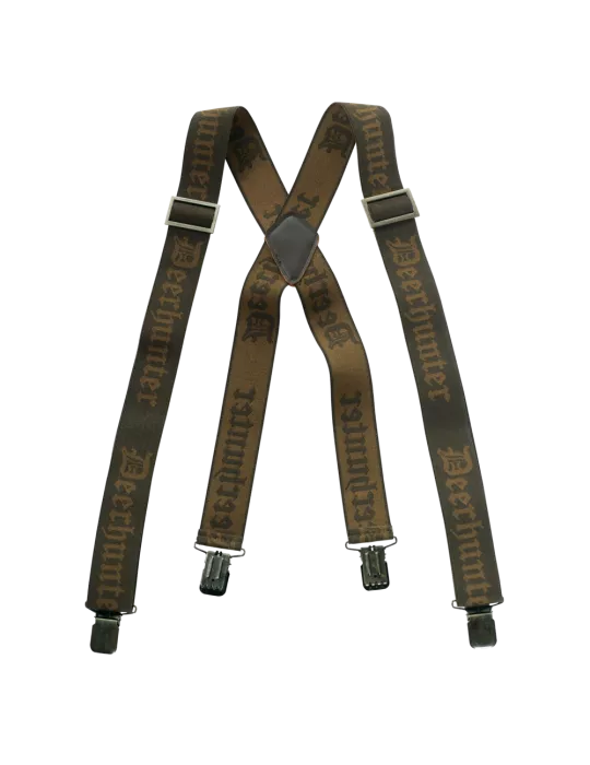 BRETELLES LOGO DEERHUNTER AVEC CLIPS