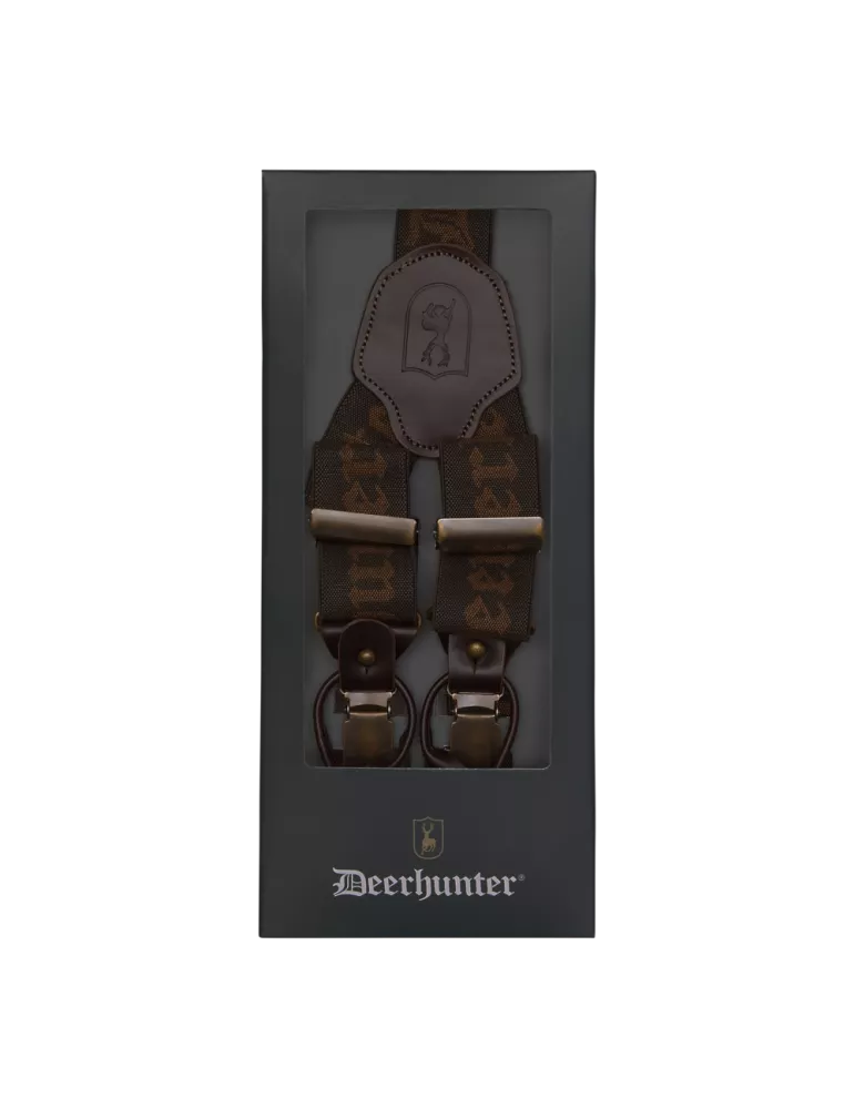 BRETELLES LOGO DEERHUNTER POUR BOUTONS ET CLIPS