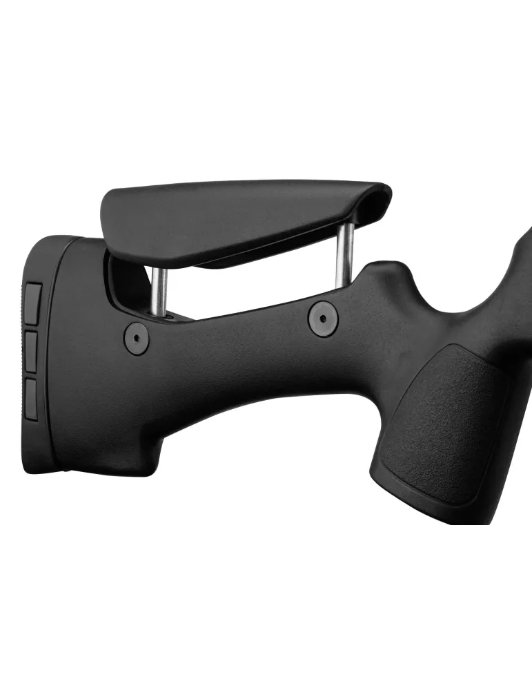 PACK CARABINE A PLOMB CAMO HPA PCP CAL/5.5MM 40J + LUNETTE 6-24x50 + SILECIEUX + BIPIED