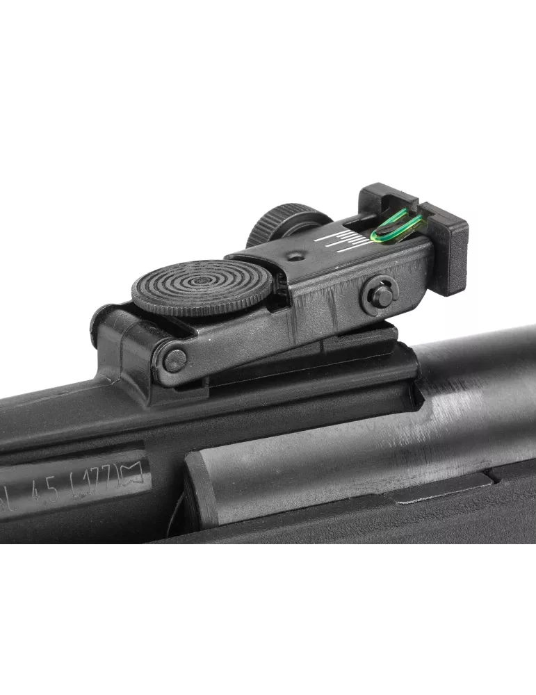 CARABINE A PLOMB GAMO BLACK FUSION IGT 29J CAL/4.5MM + LUNETTE 4X32WR