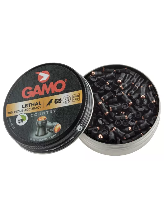 PLOMBS LETHAL MORE PENETRATION 4,5 MM GAMO