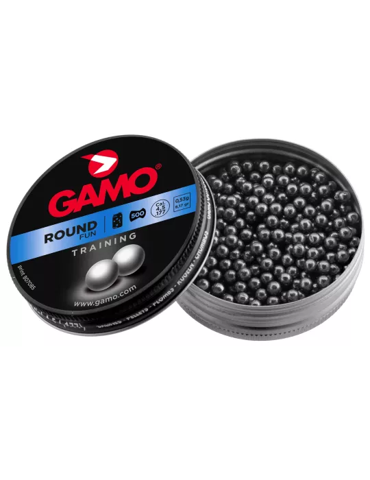 PLOMBS ROUND FUN 4.5 MM GAMO