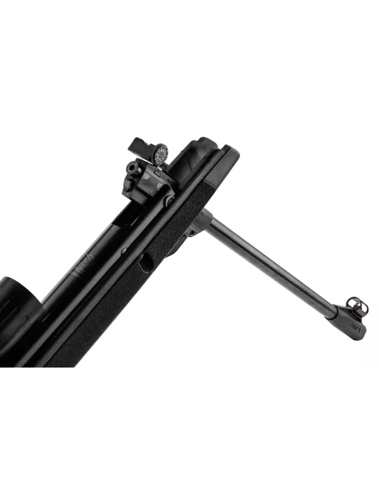CARABINE A AIR COMPRIME GAMO BLACK SHADOW COMBO SYNTHETIQUE 4.5MM 14J + LUNETTE 4X32 + PLOMBS PRO MATCH