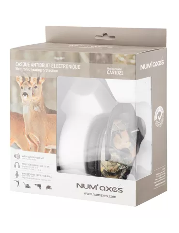 CASQUE DE PROTECTION AUDUTIVE ELECTRONIQUE NUM'AXES CAMO 2