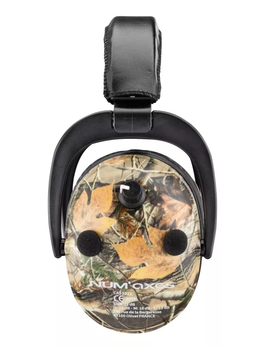 CASQUE DE PROTECTION AUDUTIVE ELECTRONIQUE NUM'AXES CAMO