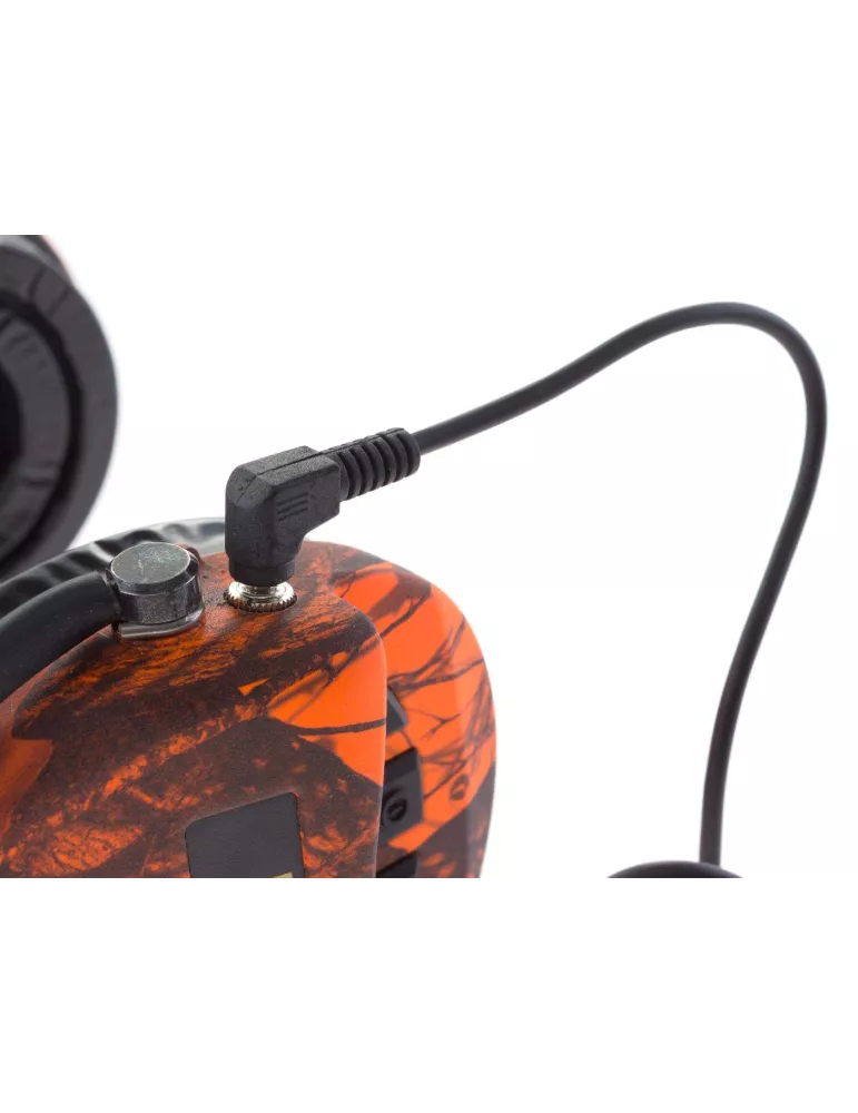 CASQUE DE PROTECTION AUDITIF SORDIN AMPLIFIE MSA SUPREME PRO X LED CAMO ORANGE