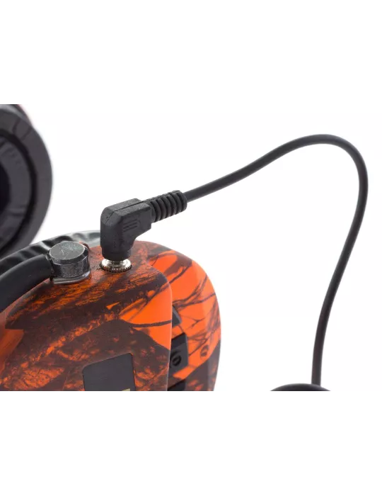 CASQUE DE PROTECTION AUDITIF SORDIN AMPLIFIE MSA SUPREME PRO X LED CAMO ORANGE