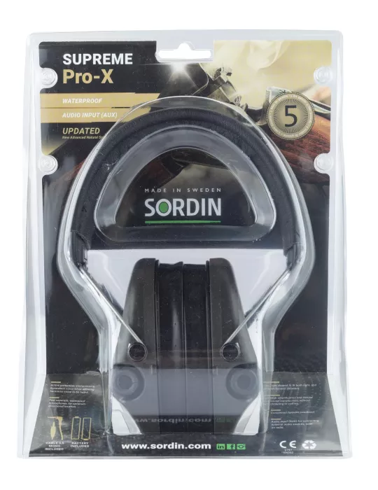 CASQUE DE PROTECTION AUDITIVE SORDIN AMPLIFIE SUPREME PRO X