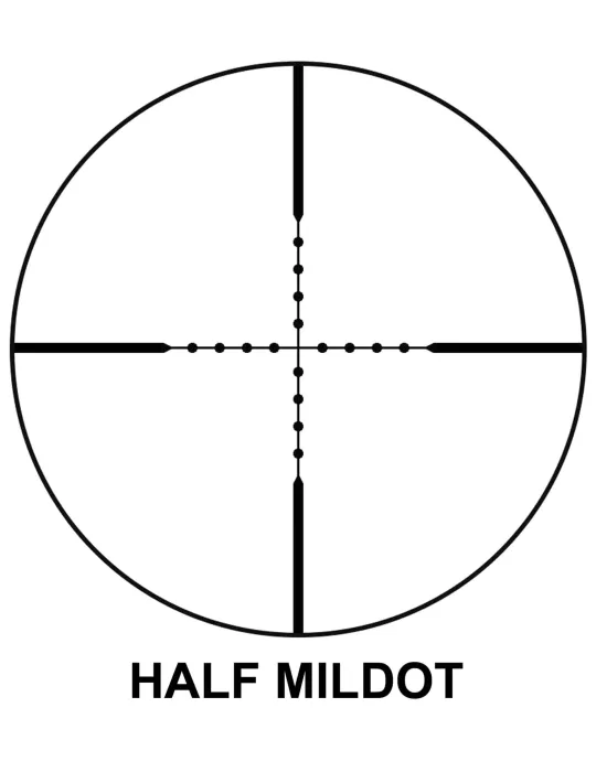 LUNETTE NIKKO STIRLING SFP 4X32 MOUNTMASTER HALF MILDOT IR
