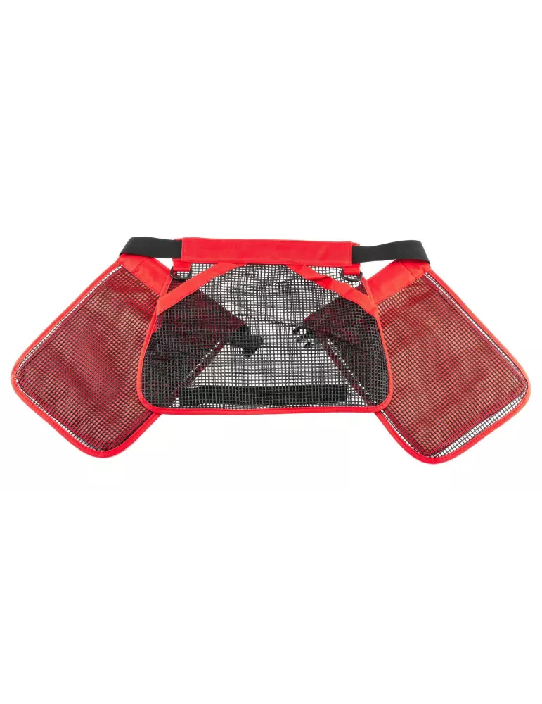 CEINTURE CARTOUCHES CAESAR GUERINI ROUGE