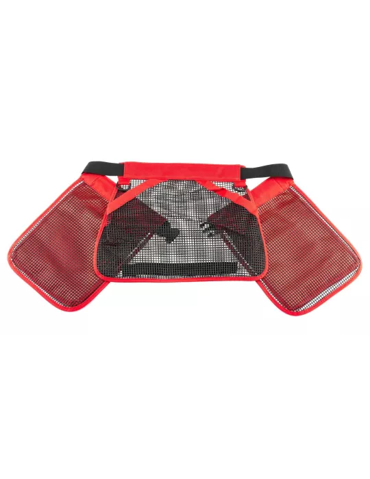 CEINTURE CARTOUCHES CAESAR GUERINI ROUGE