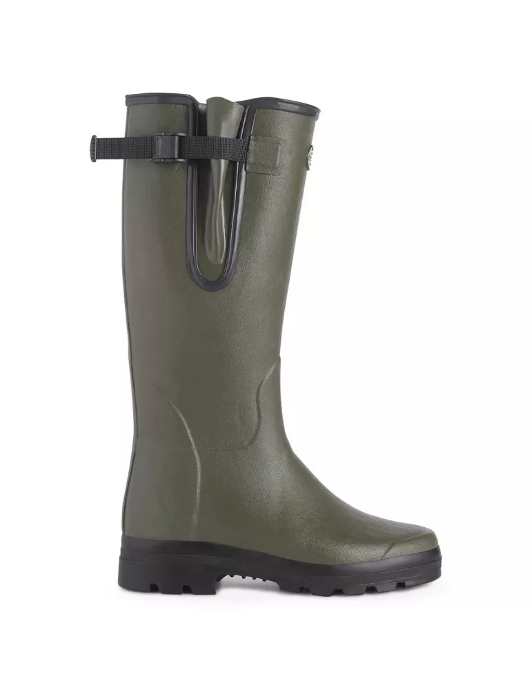 BOTTES VIERZON LE CHAMEAU HOMME DOUBLEES JERSEY COTON VERT CHAMEAU