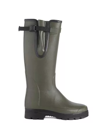 BOTTES VIERZONORD HOMME LE CHAMEAU DOUBLEES NEOPRENE VERT CHAMEAU 2