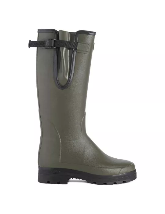 BOTTES VIERZONORD HOMME LE CHAMEAU DOUBLEES NEOPRENE VERT CHAMEAU