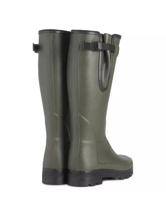 BOTTES VIERZONORD HOMME LE CHAMEAU DOUBLEES NEOPRENE VERT CHAMEAU